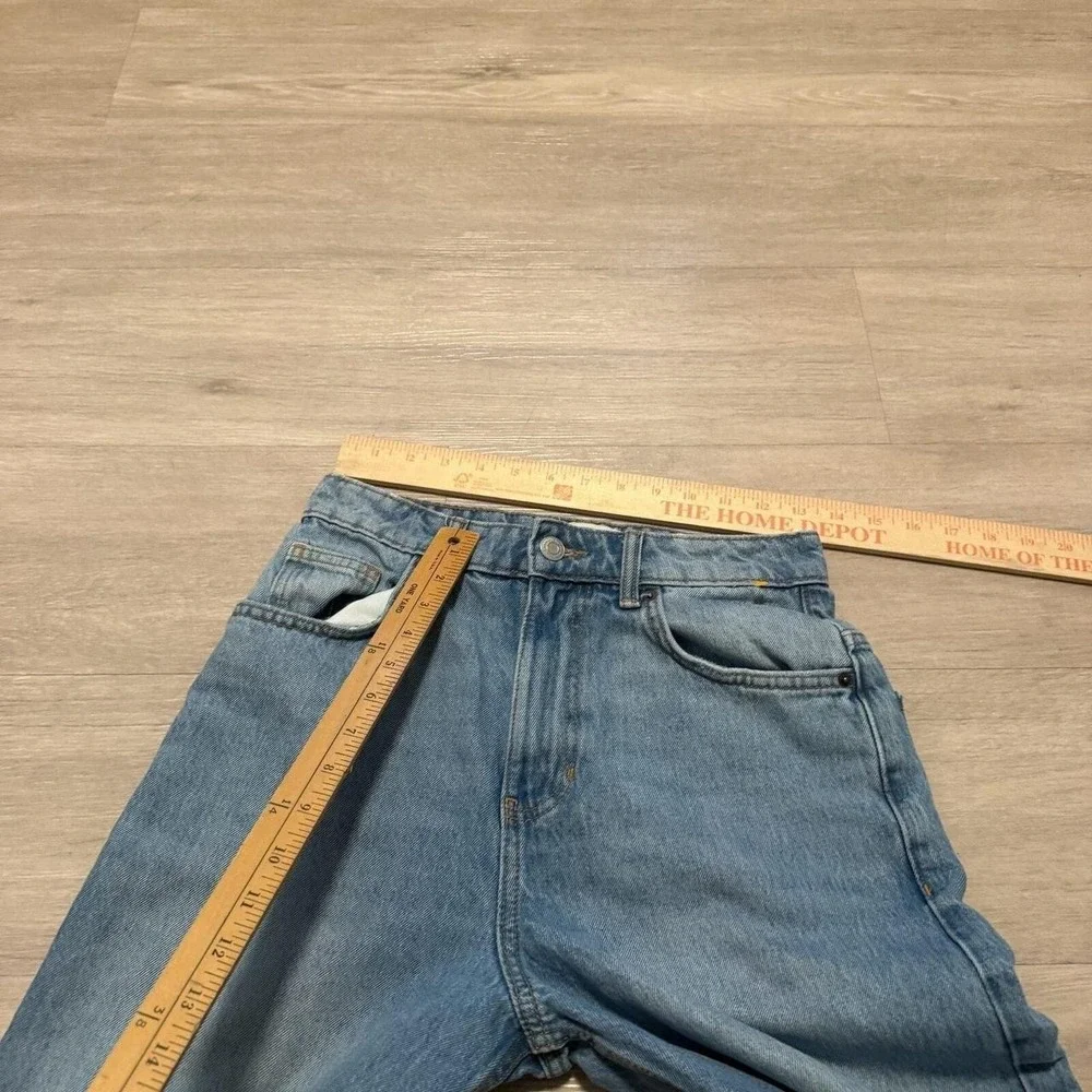 26x30 Blue Super Baggy Wide Leg Jeans Y2K 2000s Vintage